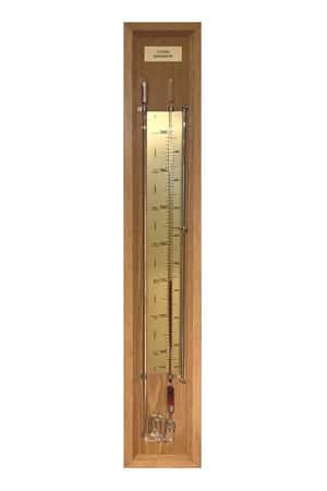 Barometer licht eiken