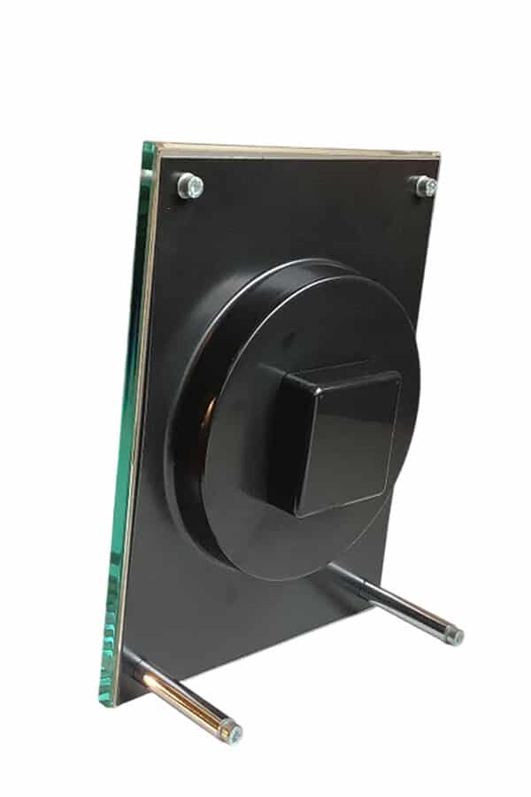 Hermle bureauklok staal B 600 x 900